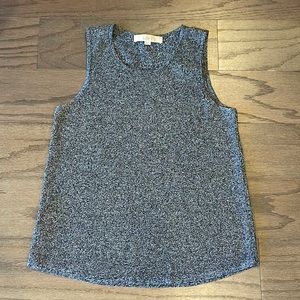 LOFT Grey Sweater Tank - Size XXS